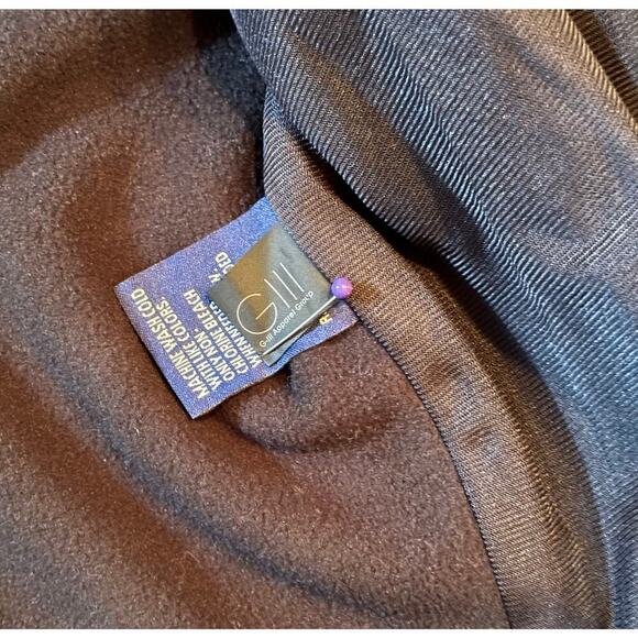 GH Bass & Co Hooded Soft Shell Black Men's XXL Sharp Dress Coat Jacket - Picture 9 of 10